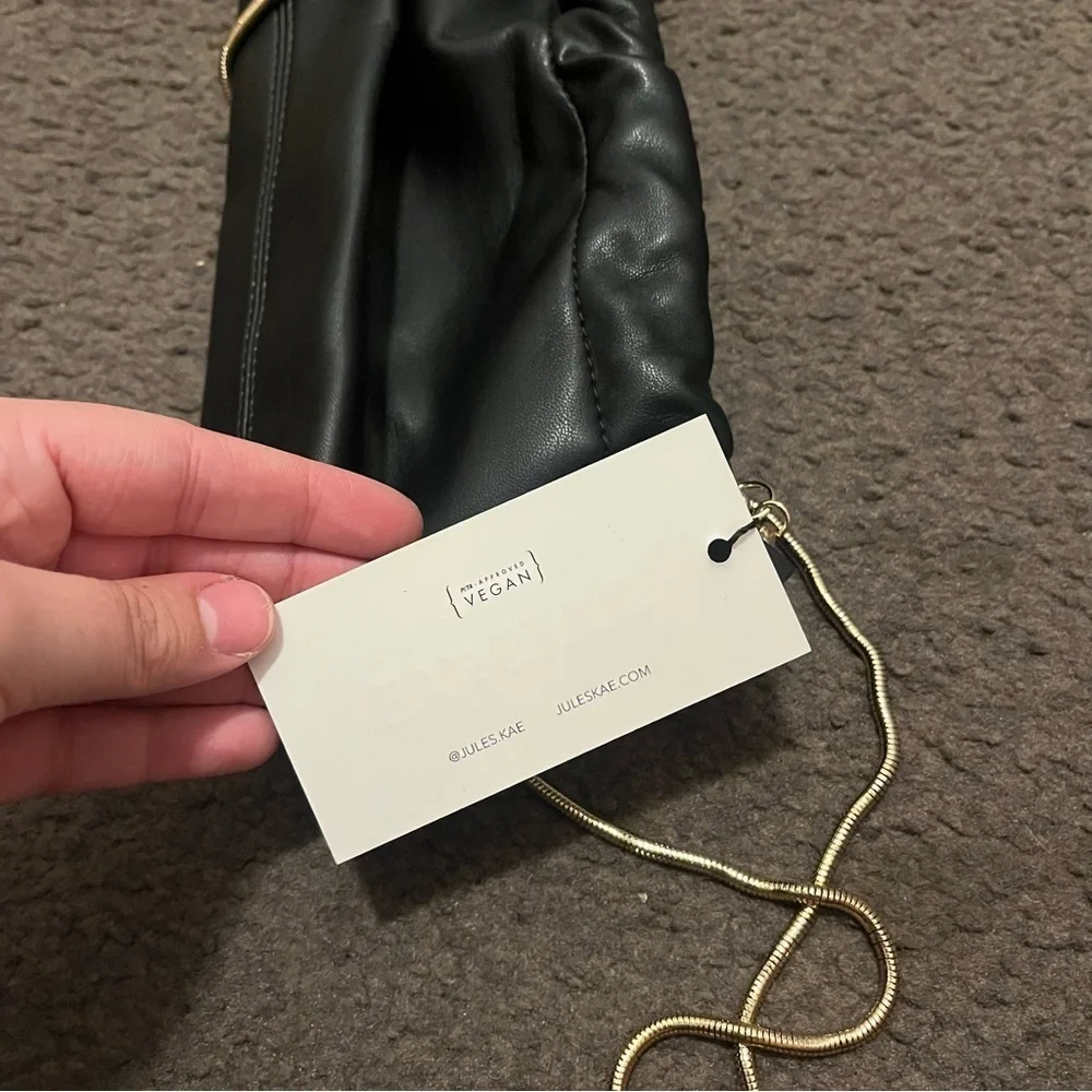 Anthropologie Jules Kae Vegan Leather Brea Bag NWT